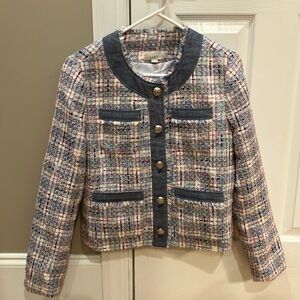Loft tweed blazer size Small New Without Tag